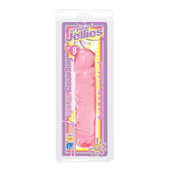 Crystal Jellies - Classic Dong Pink 8in
