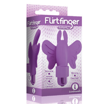 The 9's Flirt finger Butterfly Finger Vibrator